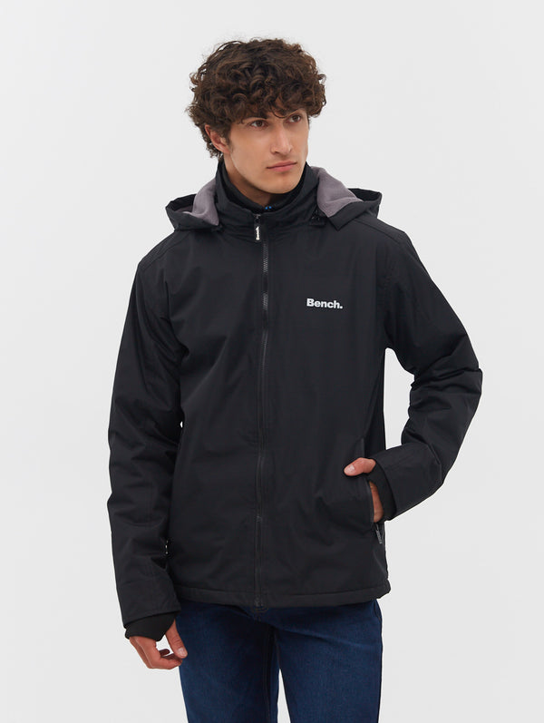 Hawn DoubleFaced Ripstop Hooded Bomber Jacket Bench Costco Next