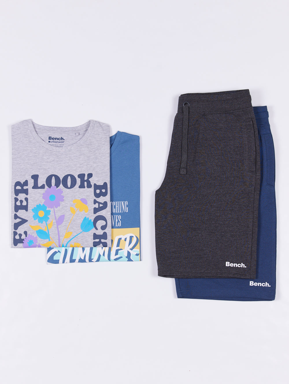 Baveri Graphic T-Shirt &amp; Shorts 4-Pack