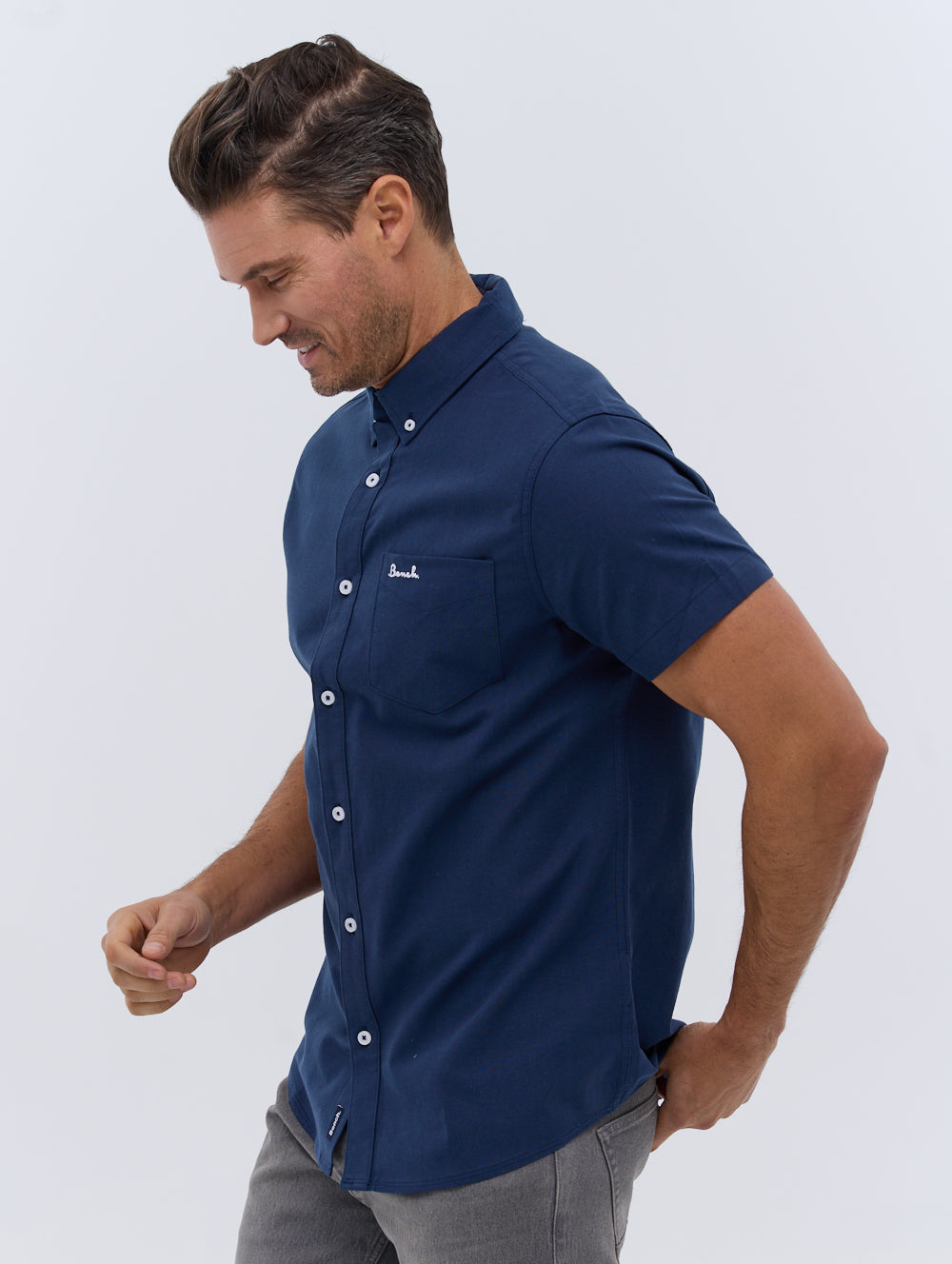 Bowdon Short Sleeve Oxford Shirt -