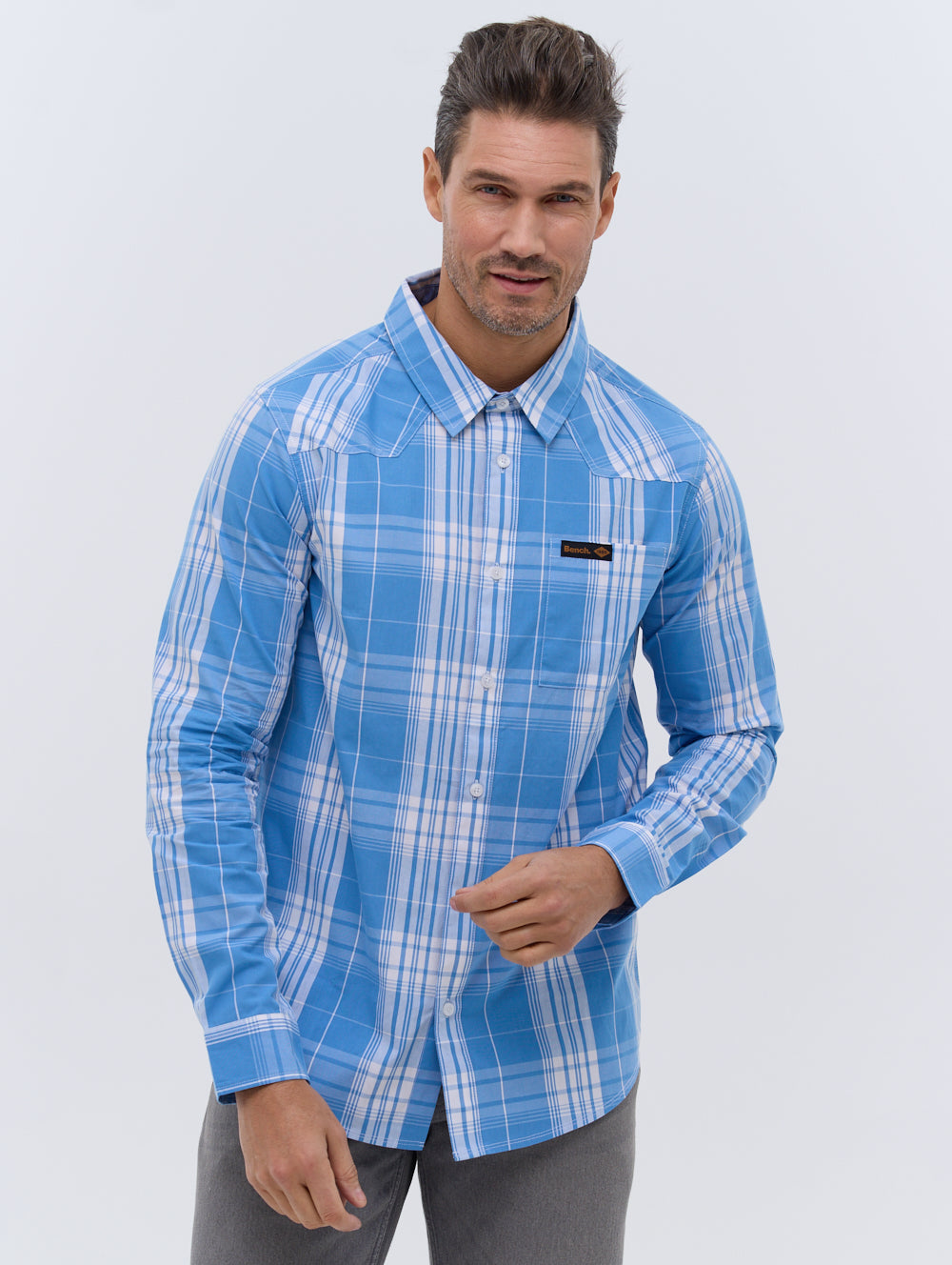 Zimma Long Sleeve Check Shirt -