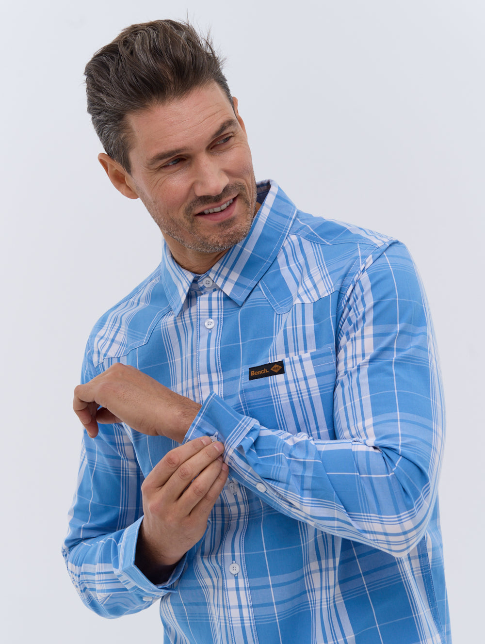 Zimma Long Sleeve Check Shirt -