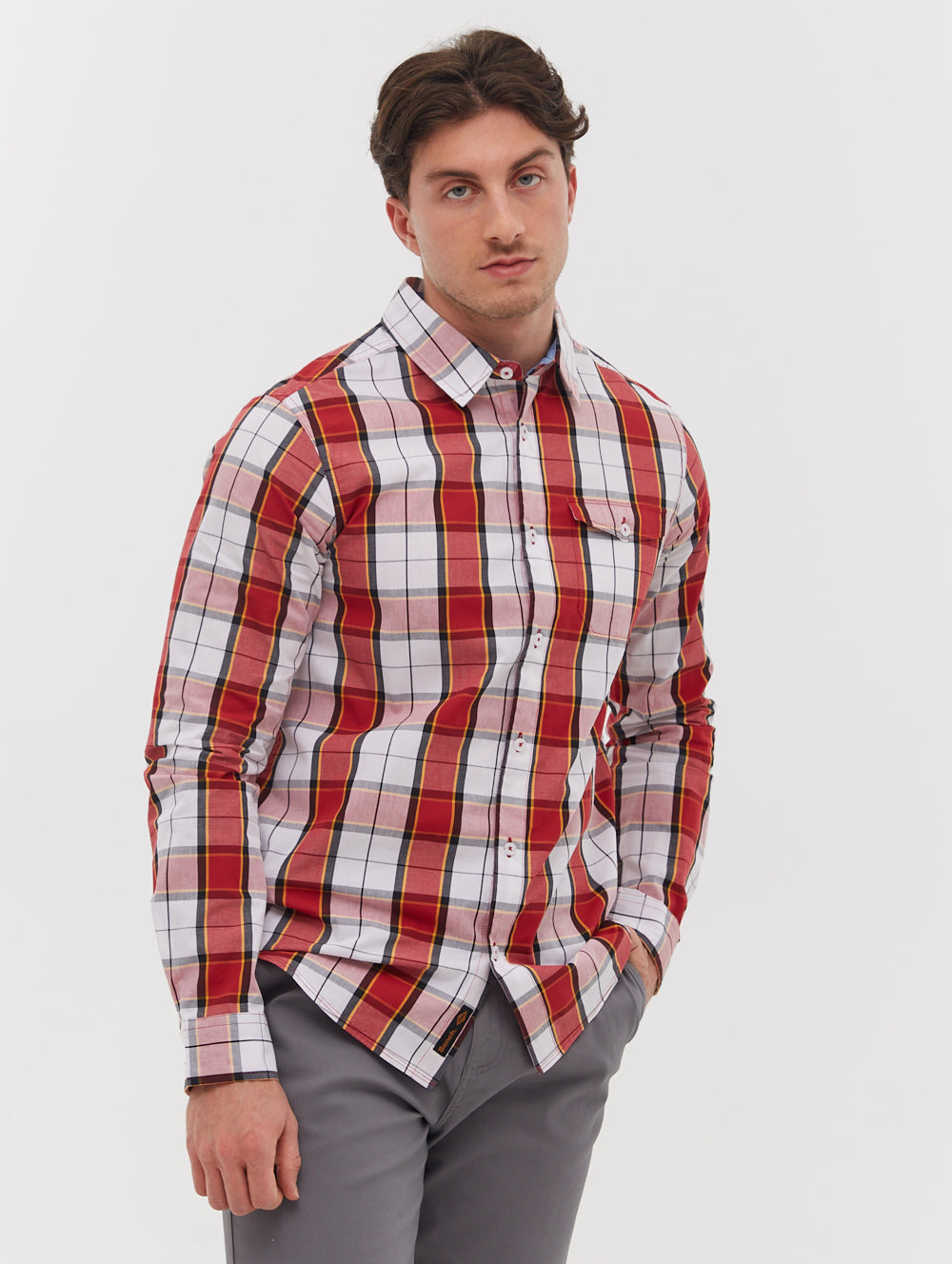 Marcin Long Sleeve Check Shirt -