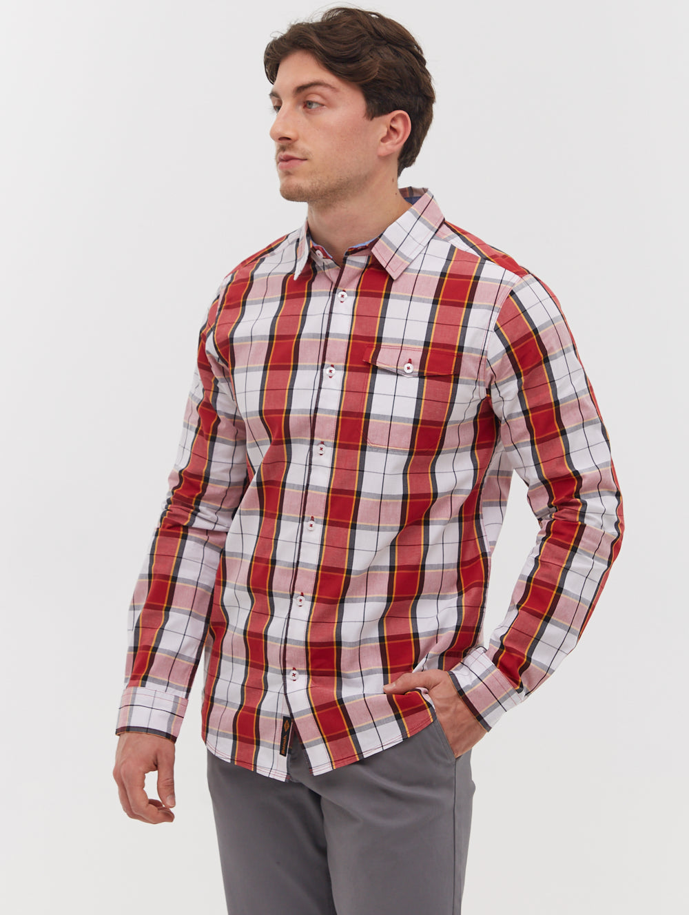 Marcin Long Sleeve Check Shirt -