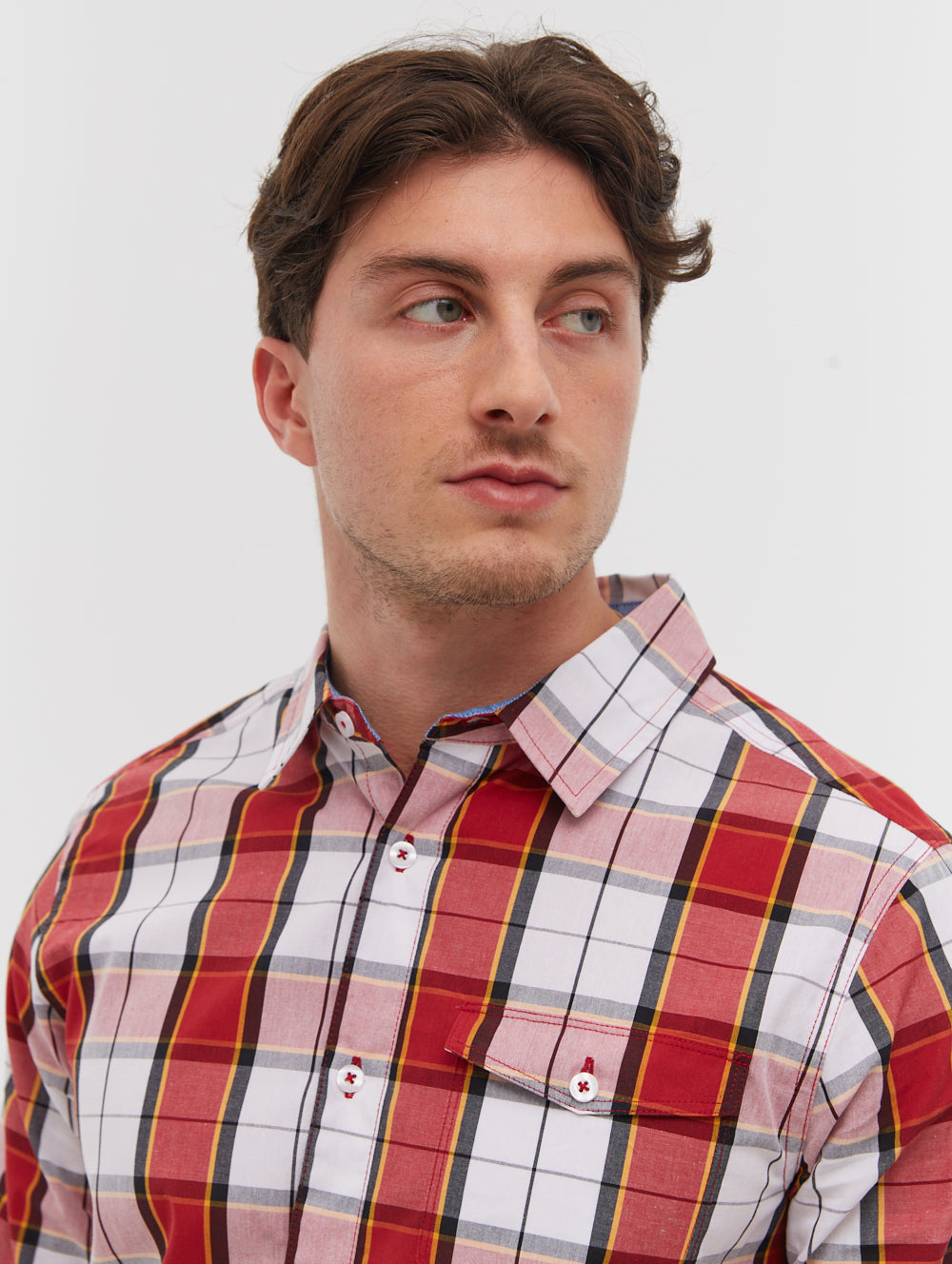 Marcin Long Sleeve Check Shirt -