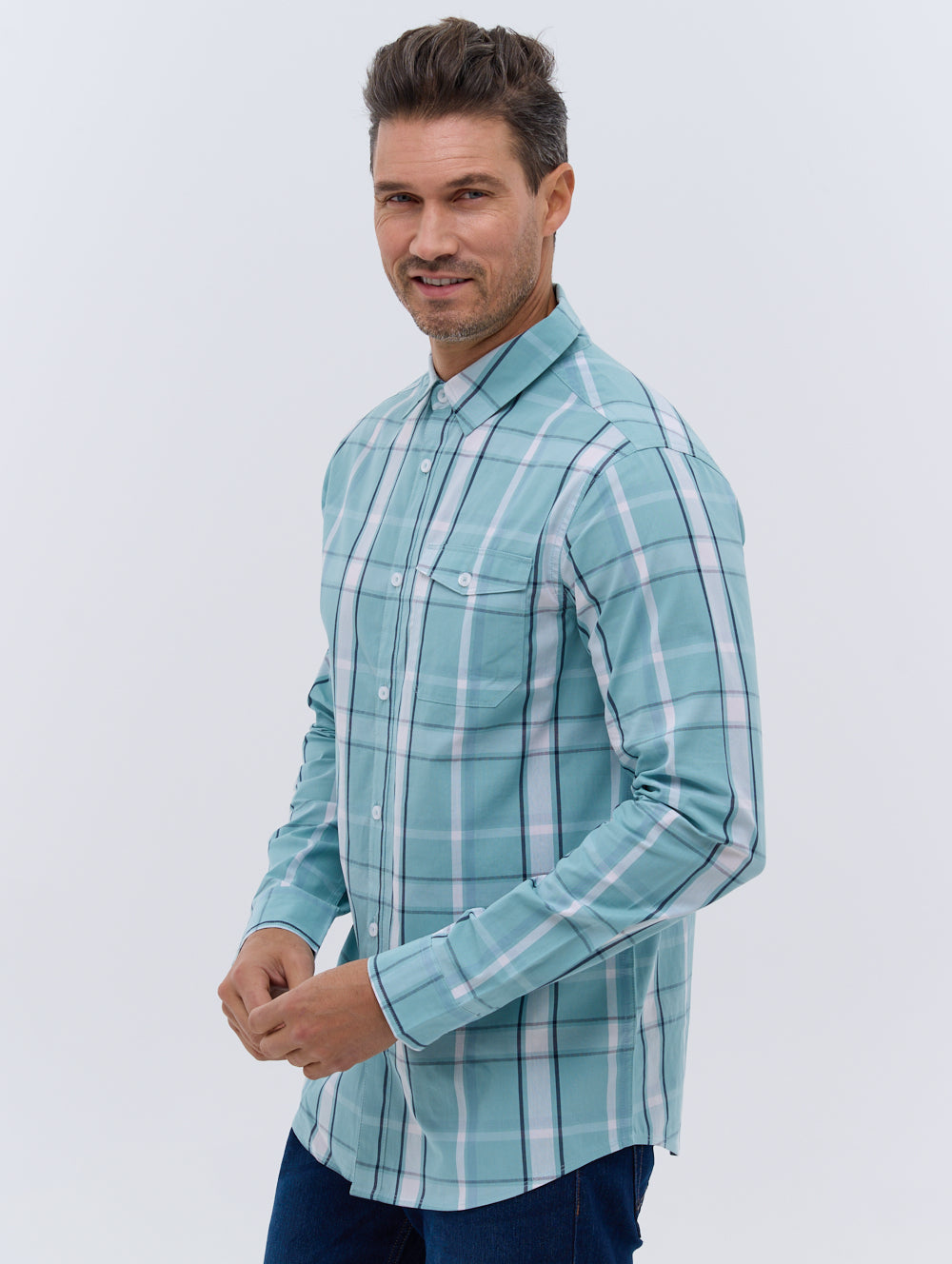 Gambi Long Sleeve Check Shirt -