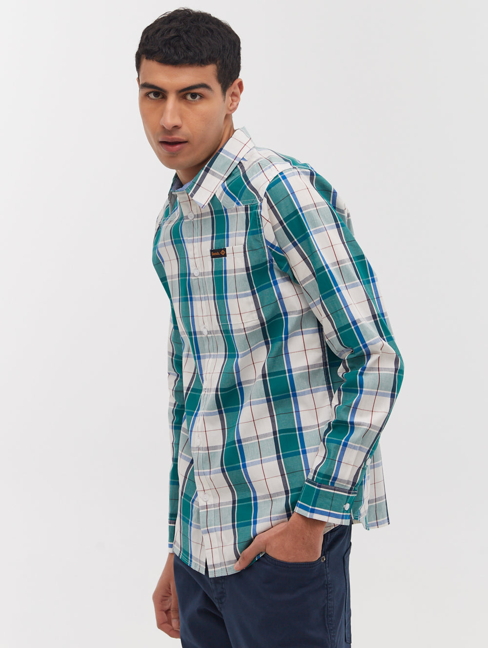 Tycho Long Sleeve Check Shirt -