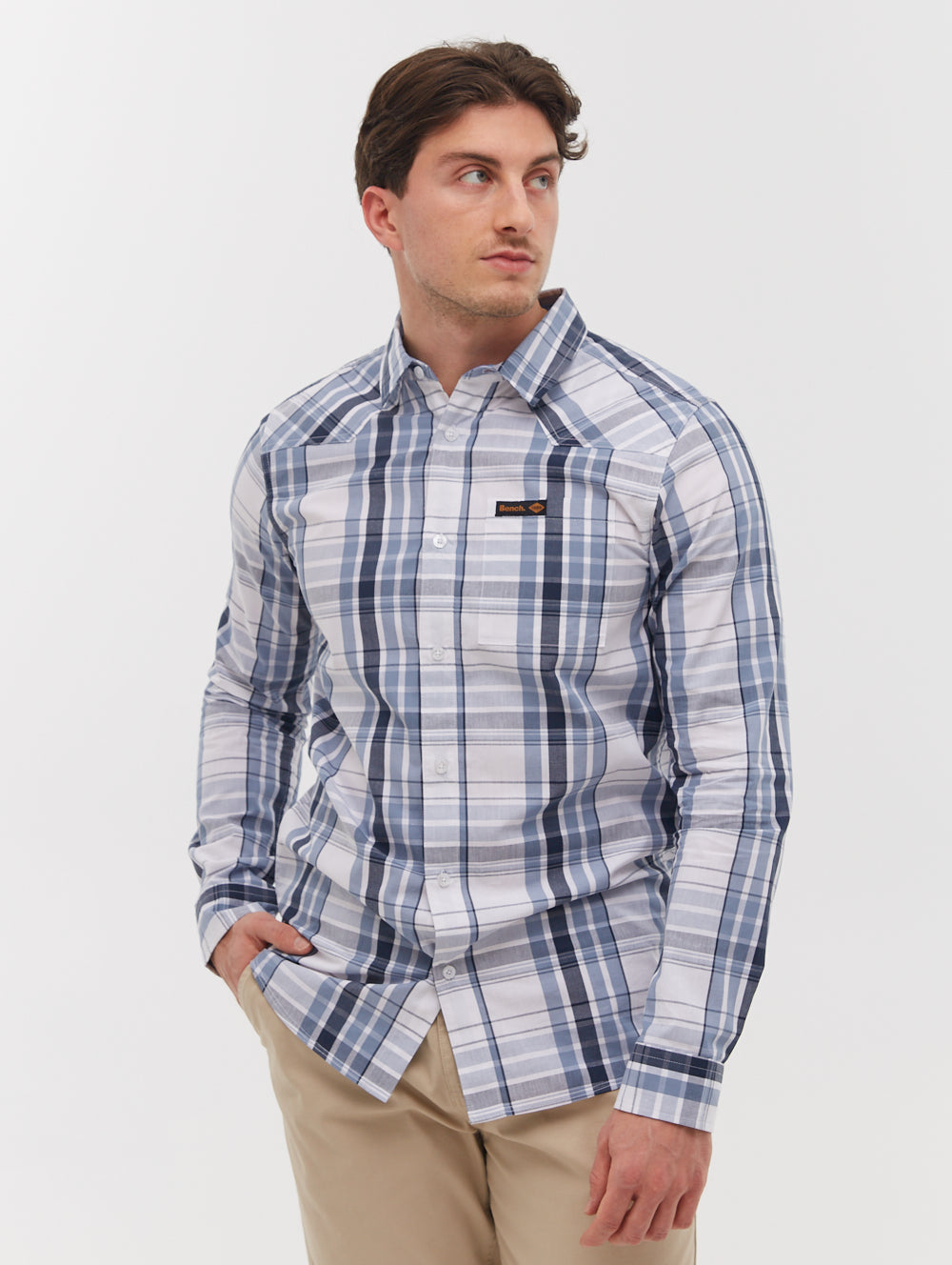 Mykos Long Sleeve Check Shirt -