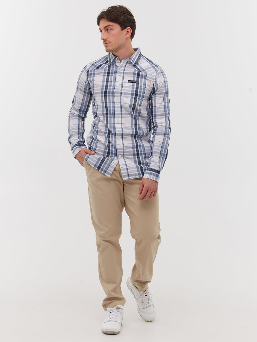 Mykos Long Sleeve Check Shirt -