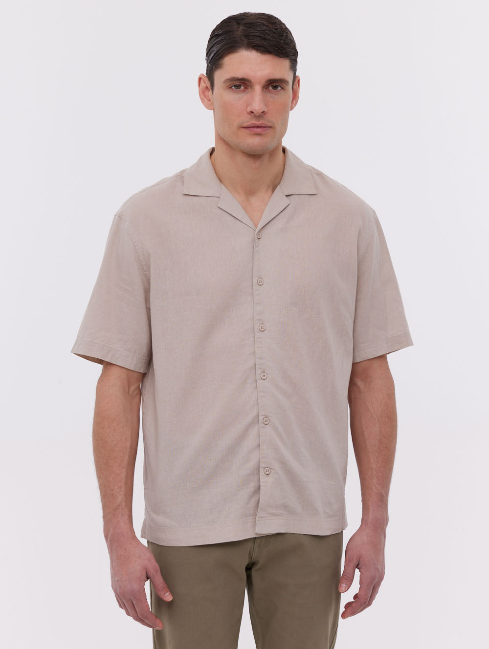 Auxin  Short Sleeve Cabana Shirt