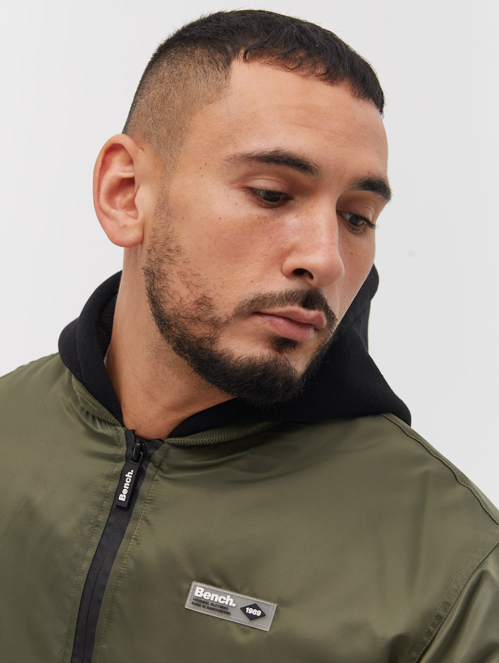 Bomper Fleece Hood Bomber Jacket