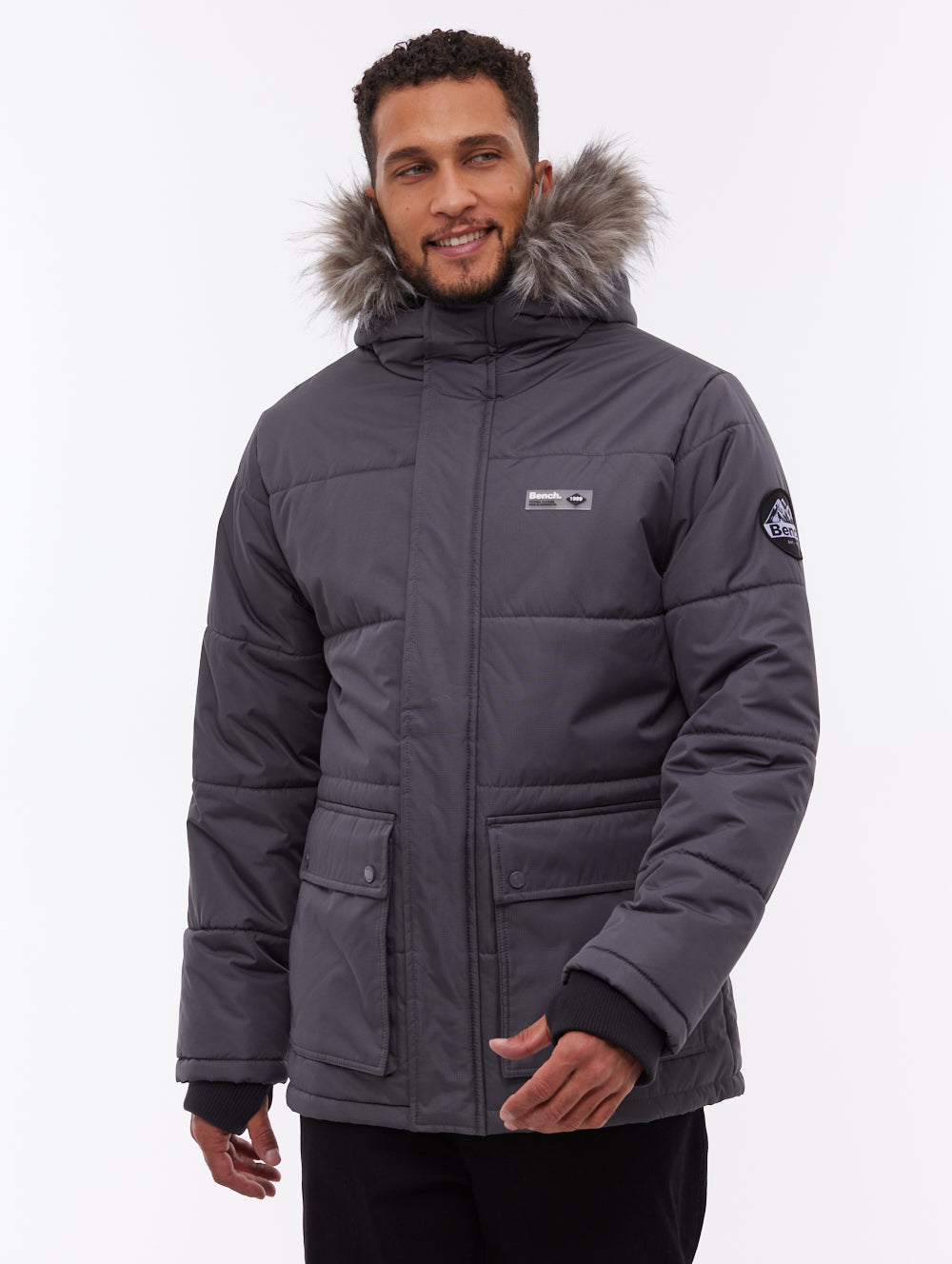Koufax Puffer Parka - Grey