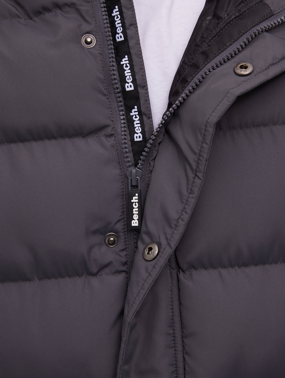 Texani Hooded Puffer Jacket - Grey