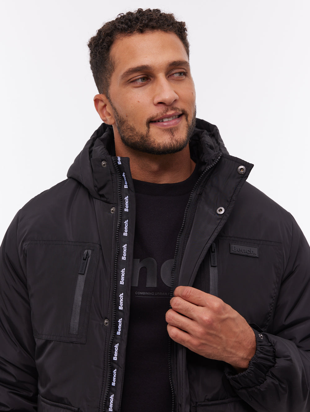 Loderi Utility Parka - Black