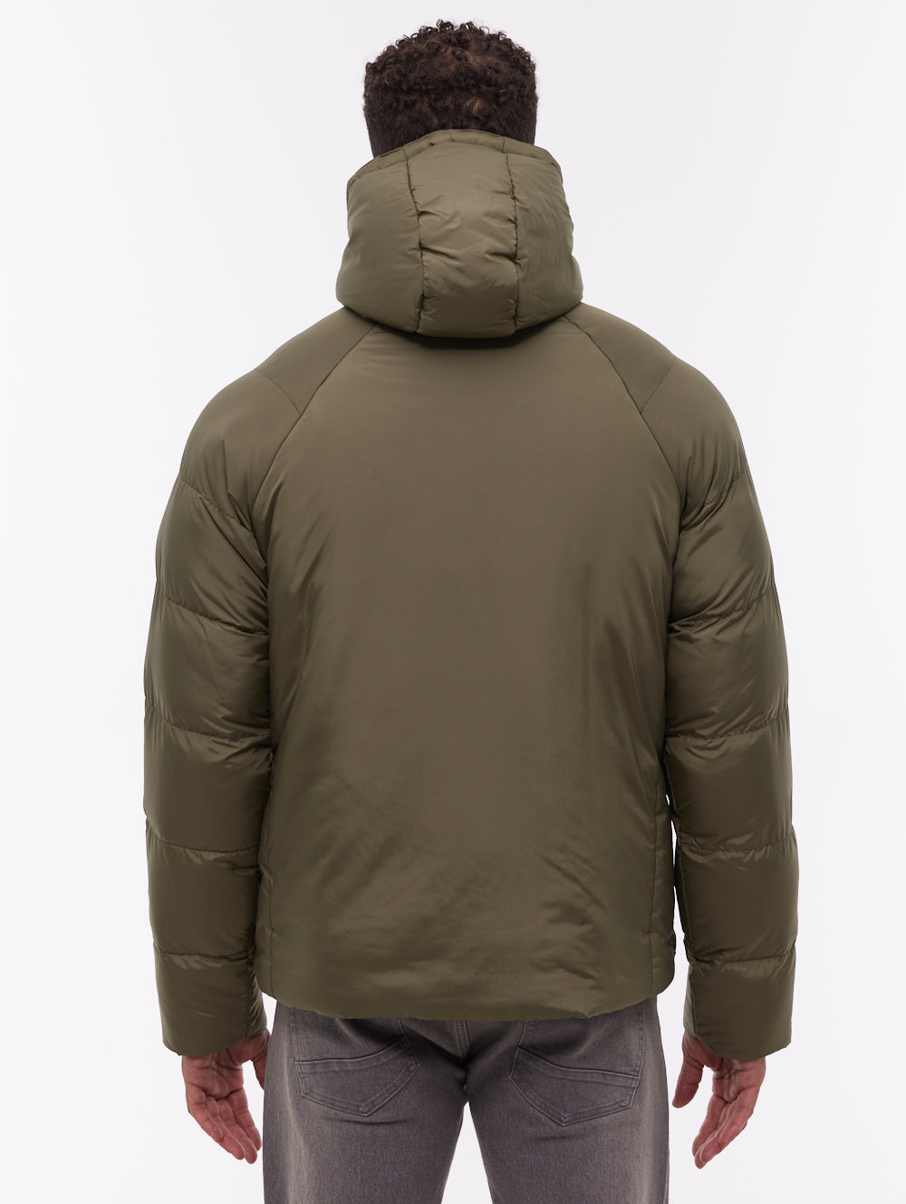 Rafera Hooded Puffer Jacket - Green