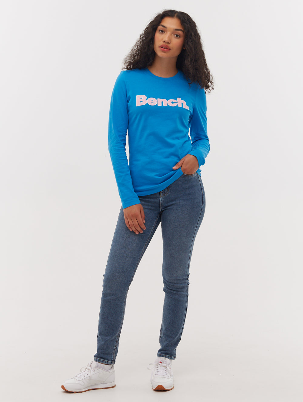 Jewelle Long Sleeve Logo T-Shirt -