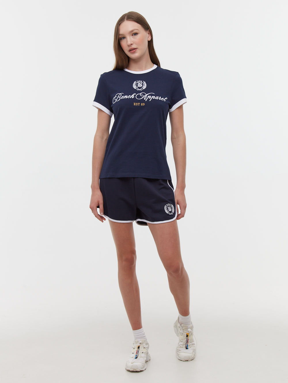 Vivica Embroidered Ringer T-Shirt