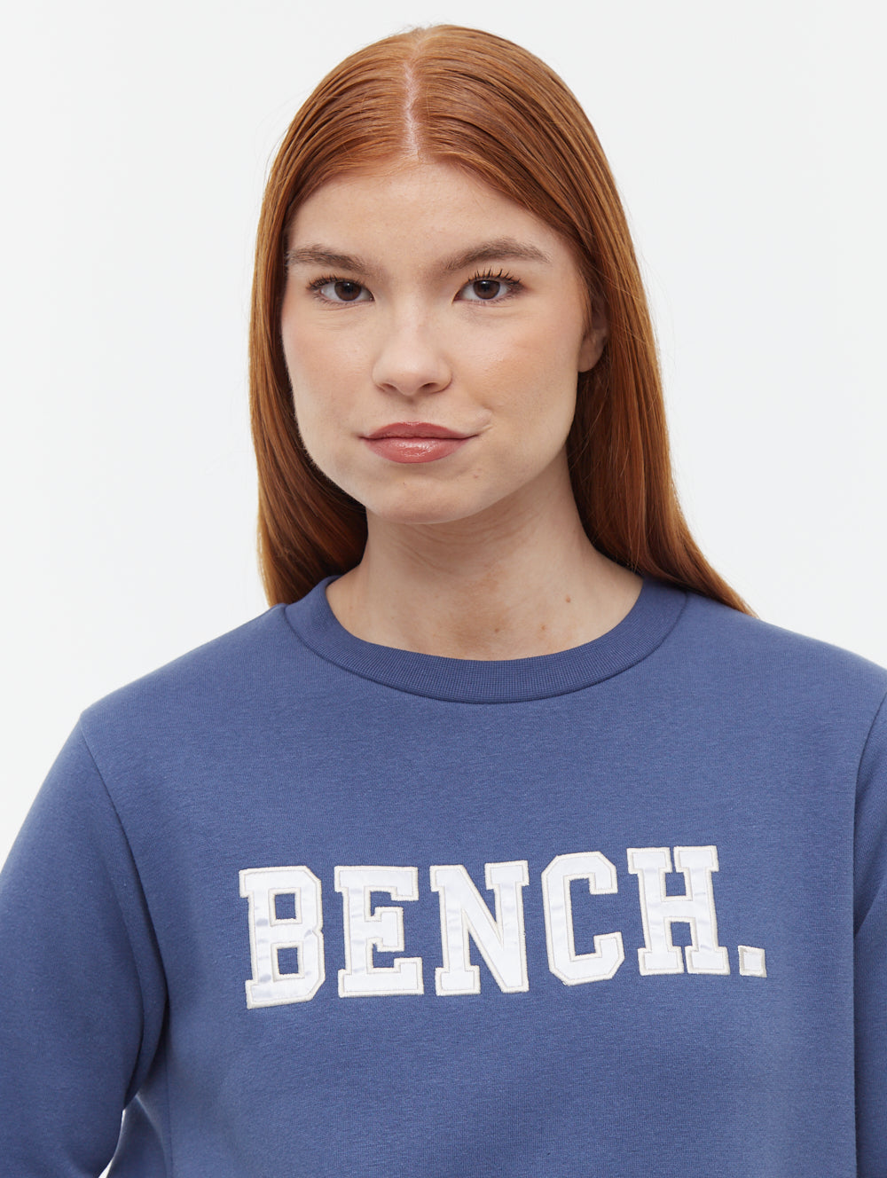 Urlenne Collegiate Logo Crew Neck Sweatshirt Dress