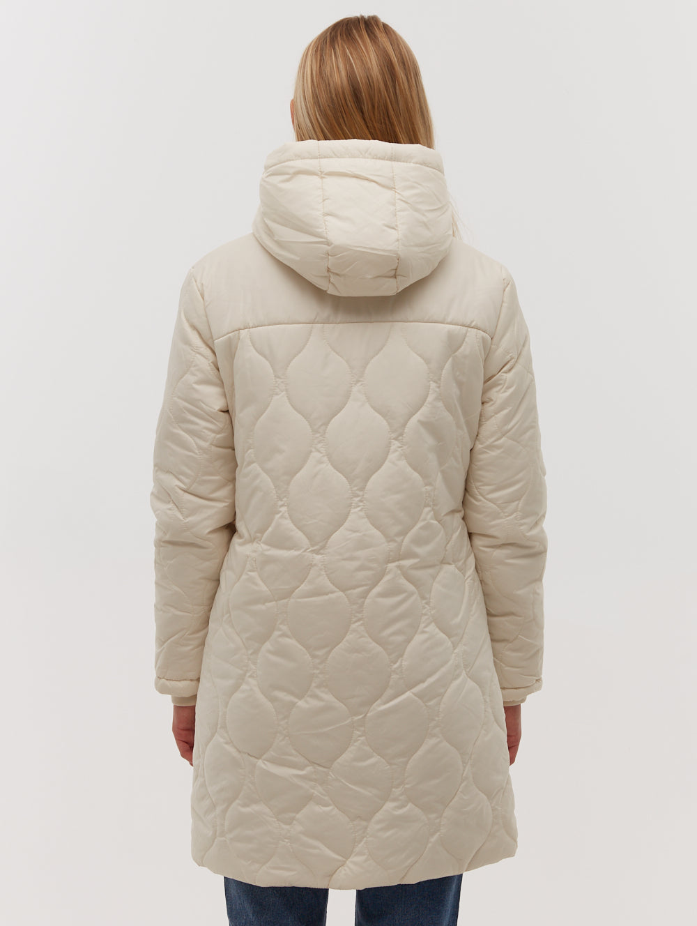 Dakoah Honeycomb Quilted Midi Jacket