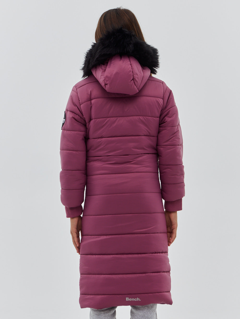 Jacinda Fur-Trimmed Maxi Puffer Coat