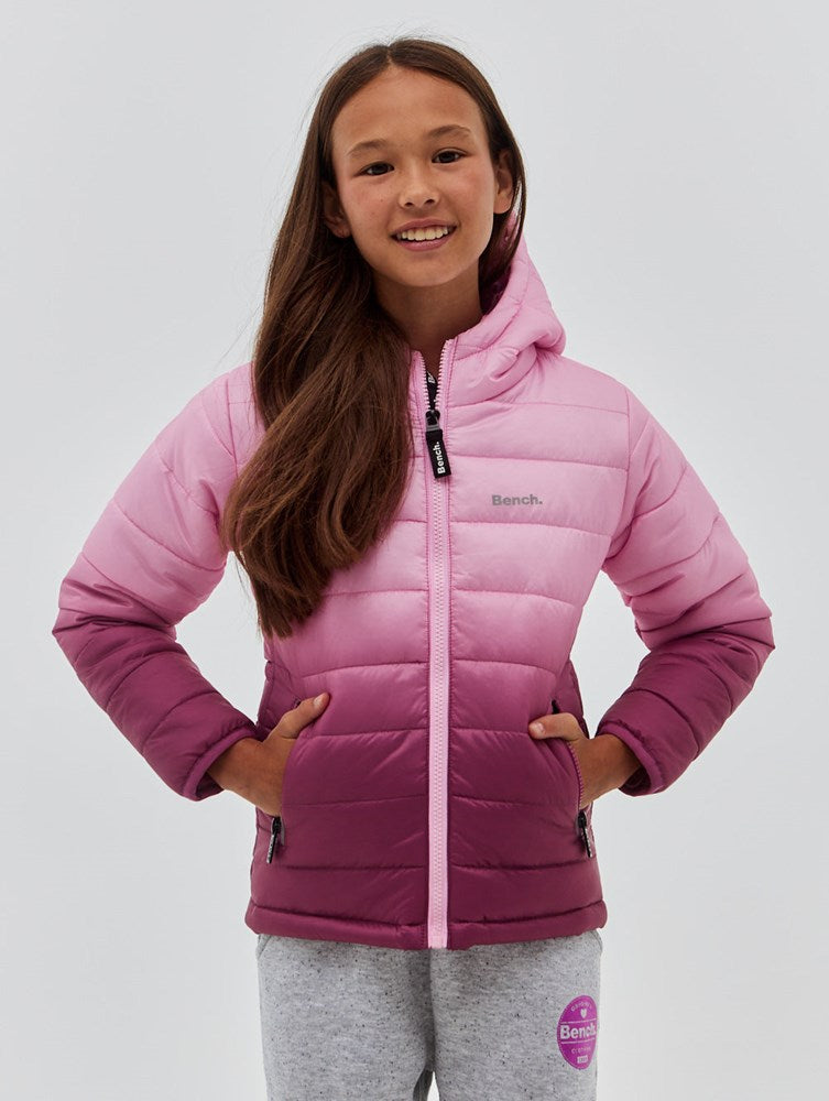 Zaylee Ombre Hooded Puffer Jacket - BN5K118685